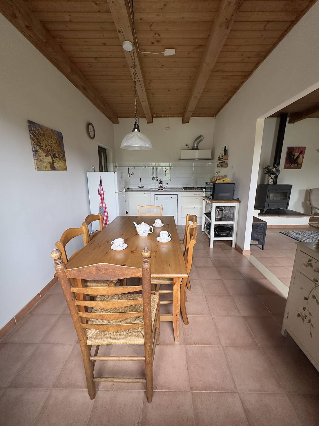 Eetkeuken van Casa Mumu