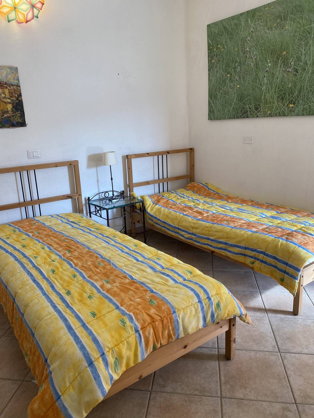 Slaapkamer 3, twee eenpersoonsbedden